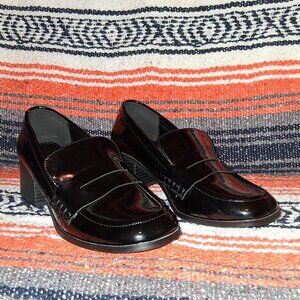 French Connections Patent Leather Loafers